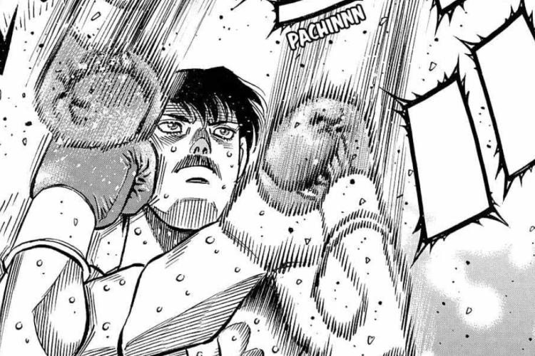 RAW Read Manga Hajime no Ippo Chapter 1512 English Scan, A Thrilling Blow